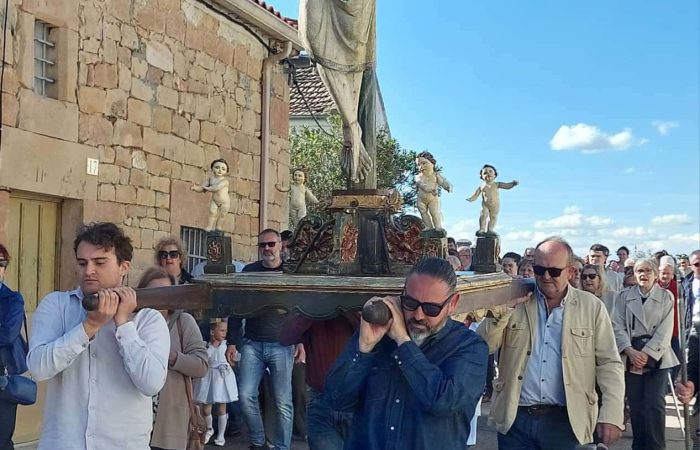 Procesión Cristo de Sordos en Villaverde de Guareña