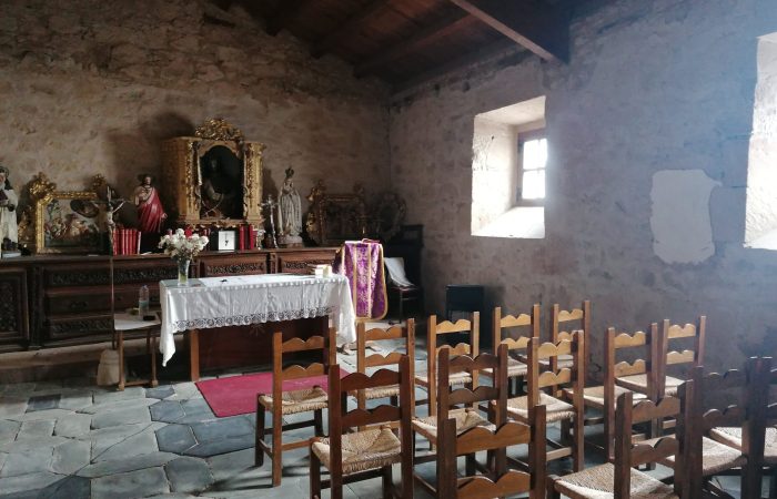 Sacristía de la iglesia de Villaverde de Guareña