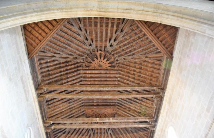 Techo de la Iglesia de Villaverde de Guareña