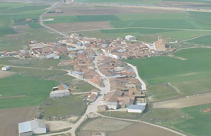 Villaverde de Guareña desde el aire