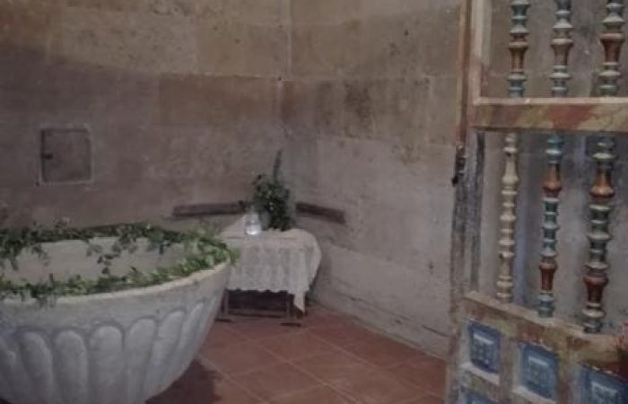 Pila Bautismal de la iglesia de Villaverde de Guareña